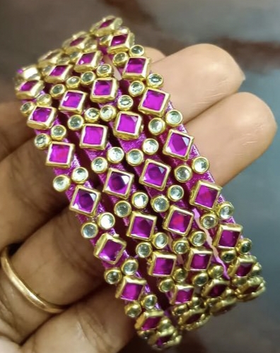 Silk thread bangles 